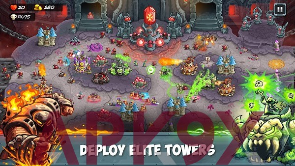 kingdom rush 5 mod apk heroes unlocked