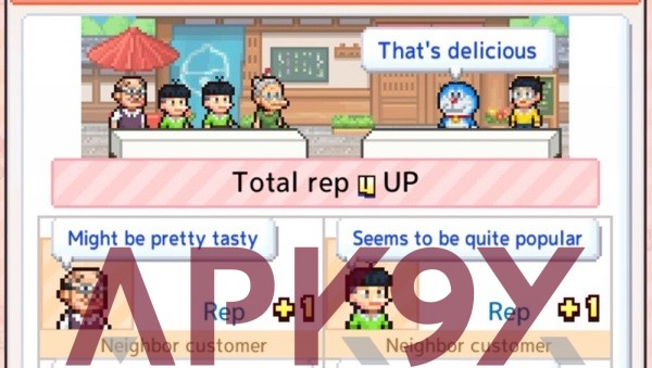 doraemon dorayaki shop story mod apk unlimited gems