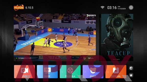 Flujo TV apk unblock